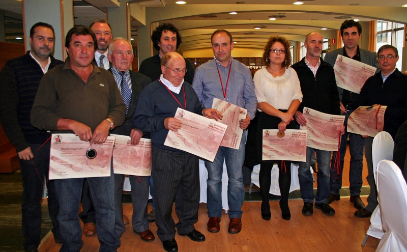 Ribeira Sacra despide el año con los premios Aosta Ribeira Sacra despide el año con los premios Aosta