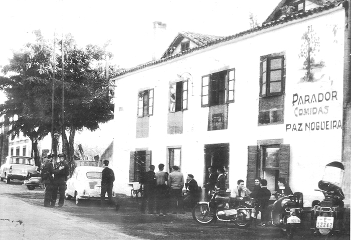 Restaurante Paz Nogueira en los años 50, cuando era casa de comidas