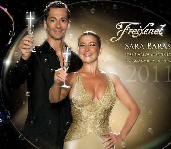 Sara Baras y José Carlos Martínez, protagonistas del tradicional spot navideño de Freixenet Sara Baras y José Carlos Martínez, protagonistas del tradicional spot navideño de Freixenet