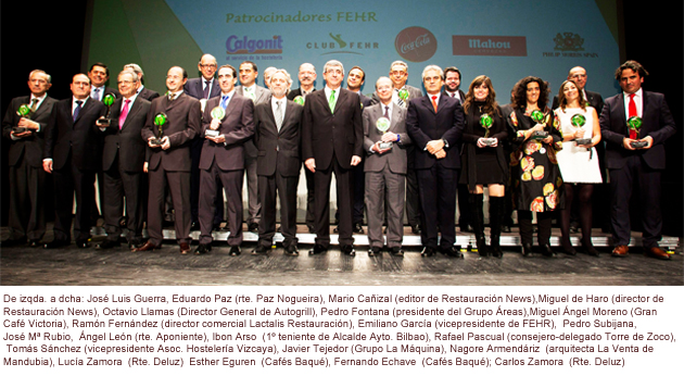 V Premios Nacionales de Hostelería