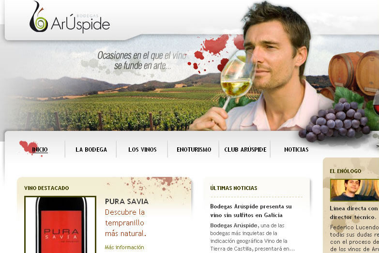 Arúspide estrena web