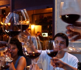 Consumo de vino en hostelería