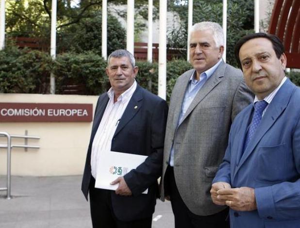 Los representantes de las organizaciones agrarias españolas Los representantes de las organizaciones agrarias españolas