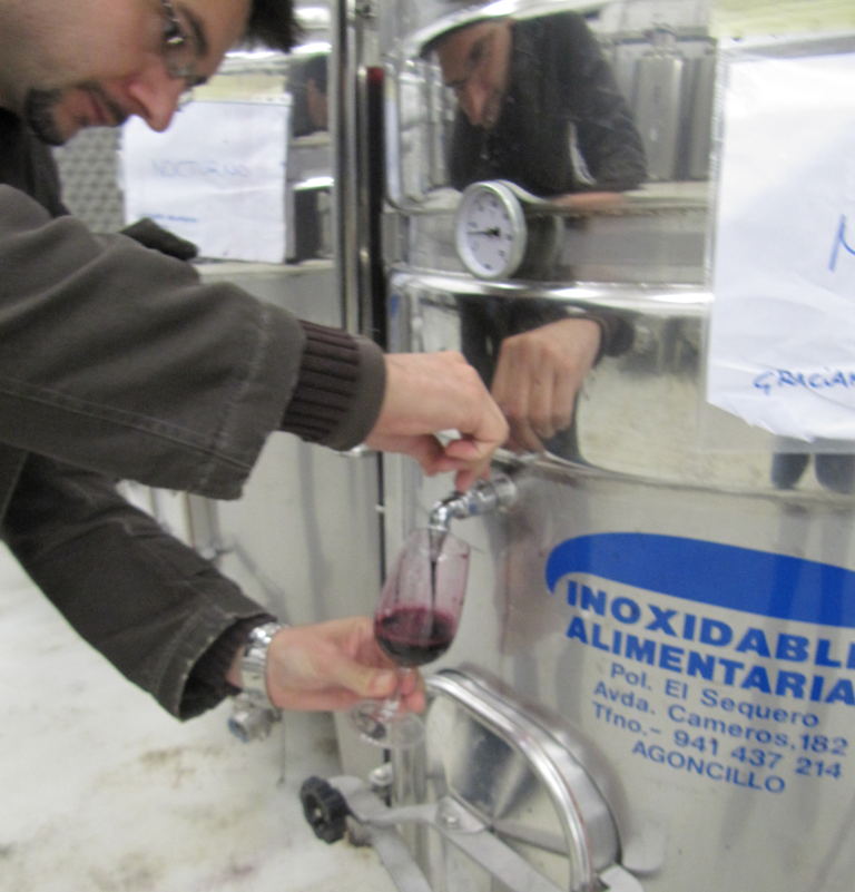 tanque de vino