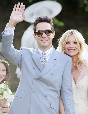 Kate Moss y su marido Jamie Hince