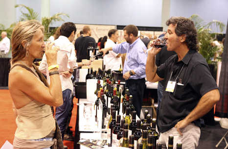 feria del vino de Miami