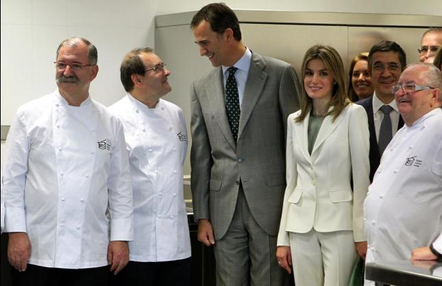 Los príncipes inauguran el Basque Culinary Center