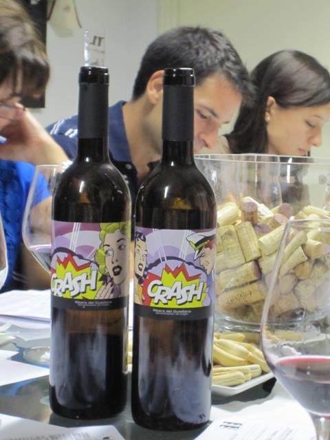 Línea de vinos Crash