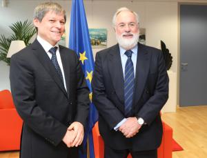 Arias Cañete y Dacian Ciolos Arias Cañete y Dacian Ciolos