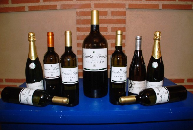 Gama de vinos Cuatro Rayas