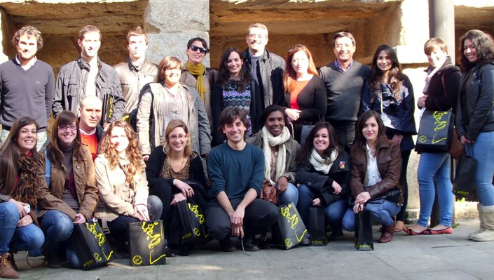 25 alumnos de la Universidad de A Coruña visitan la Ruta del Vino Rías Baixas