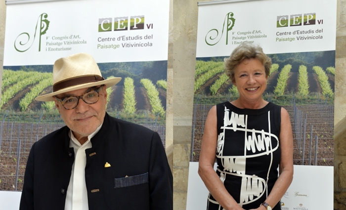 El Doctor Miquel Vidal y la catedrática australiana, Fiona Mazkensie (Fotos, Fèlix Miró)