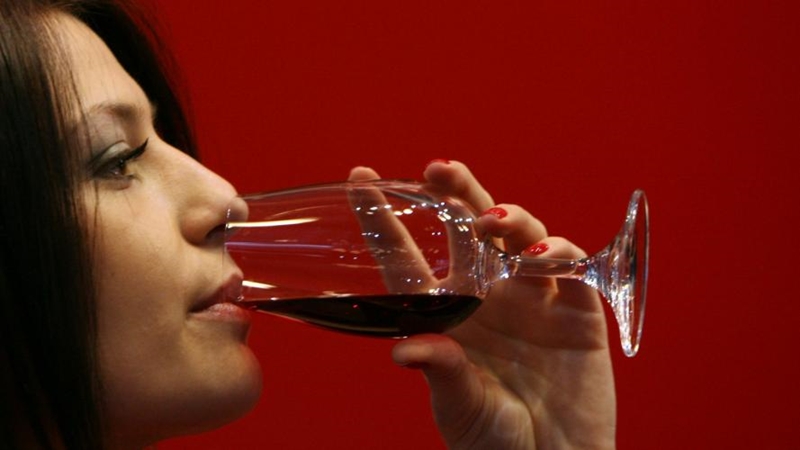 consumo moderado de vino