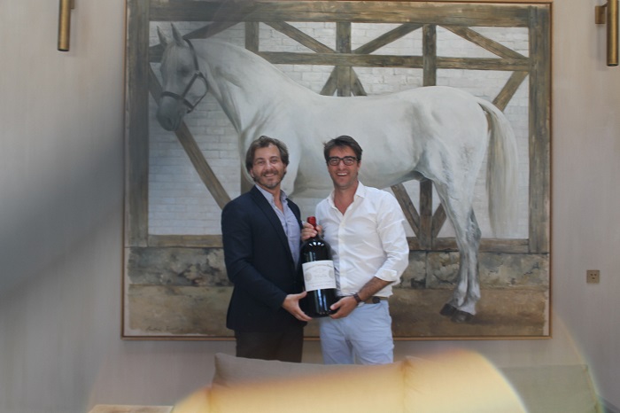 Abraham Muinelo, director de IWS Consultores y Pierre-Olivier Clouet, director técnico de Château