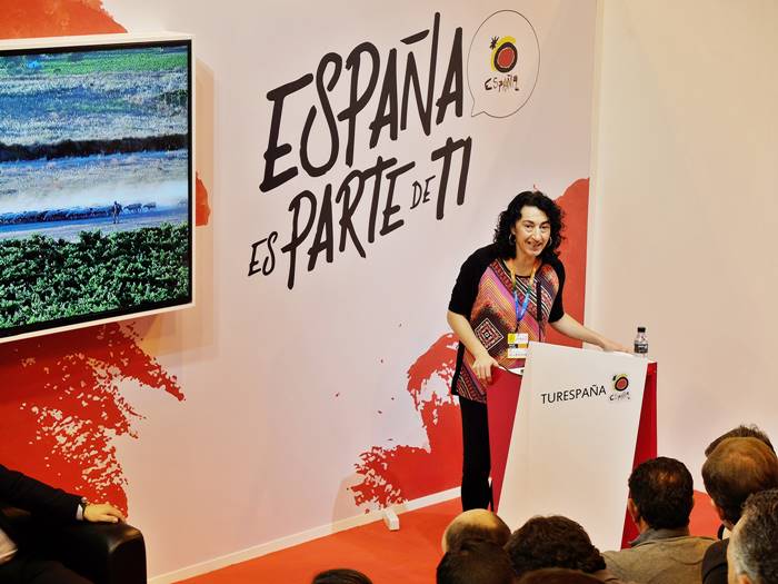 Cristina Alonso, presidenta de la AEEG en FITUR 2018