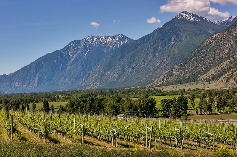 Valle de Similkameen, en la Columbia británica