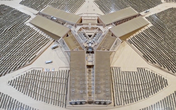 Maqueta de Bodegas Portia