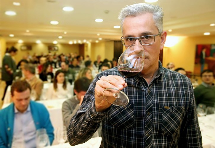 Jabier Marquínez, enólogo de Bodega Inurrieta