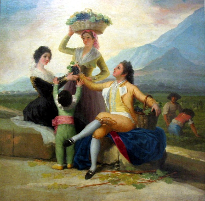 la vendimia de goya