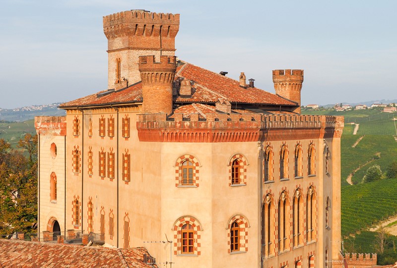 Castillo Falletti de Barolo, Piamonte, norte de Italia