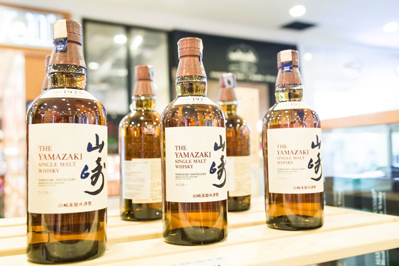 El whisky Yamazaki, propiedad de Suntory, es un whisky premiado japonés