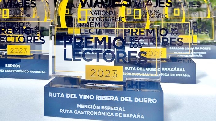 La Ruta del Vino Ribera del Duero brilla en los Premios National Geographic