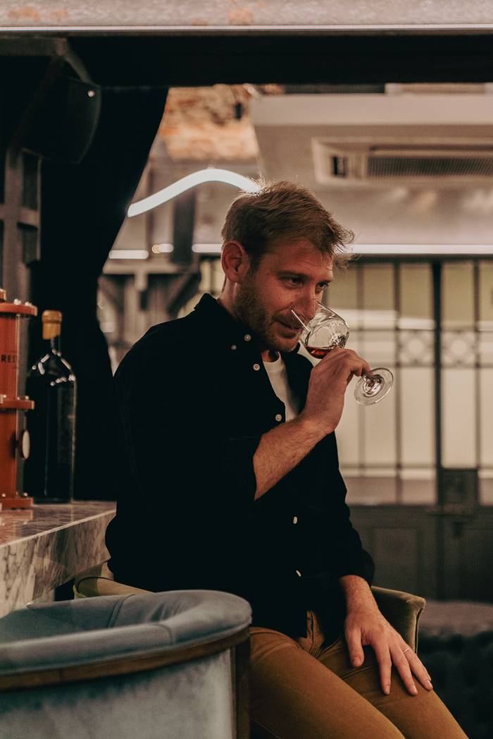 Federico Fernández propietario de Bodega Domiciano