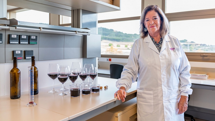 Maria Jose Motilva Casado, Researcher at the Institute of Vine and Wine Science (ICVV)