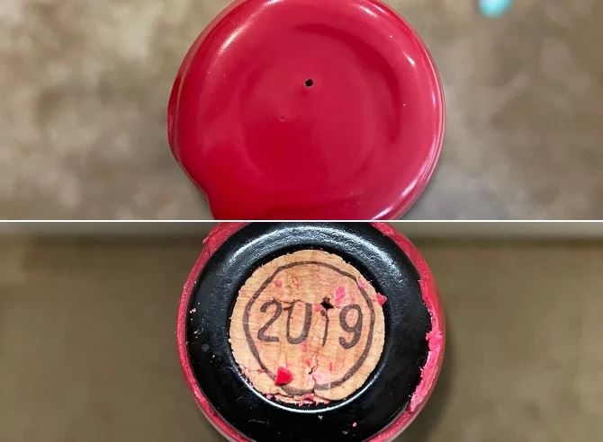 Photos provided by one of the affected