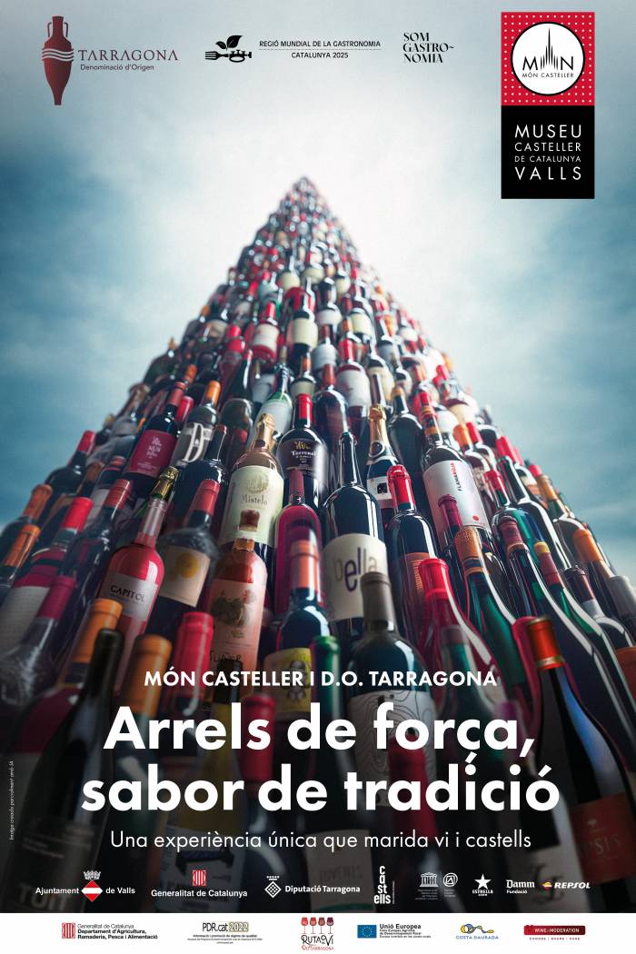 El Museu Casteller y la D.O. Tarragona lanzan una experiencia que une torres humanas y vino