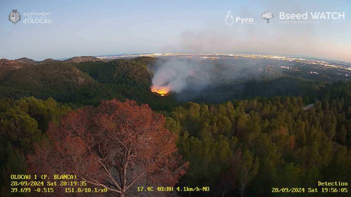 Olocau implementa un sistema avanzado de prevención de incendios forestales basado en tecnología IoT