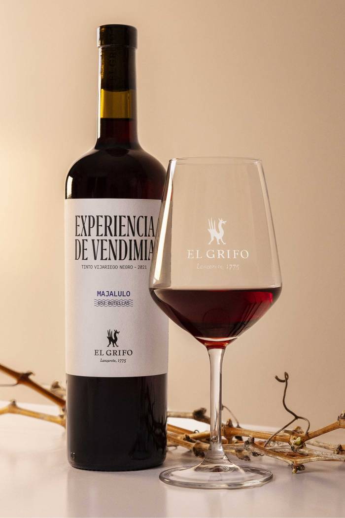 El Grifo lanza un vino experimental con vijariego tinto, una variedad casi desaparecida en Lanzarote