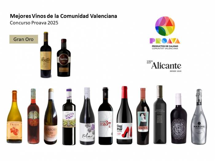 Las bodegas alicantinas logran 18 premios en el concurso oficial de la Mostra de Vins de Valencia