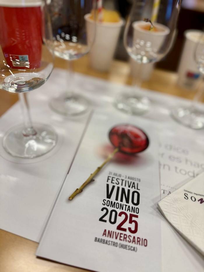 El Festival Vino Somontano celebra su 25 aniversario con lleno total en sus primeras actividades