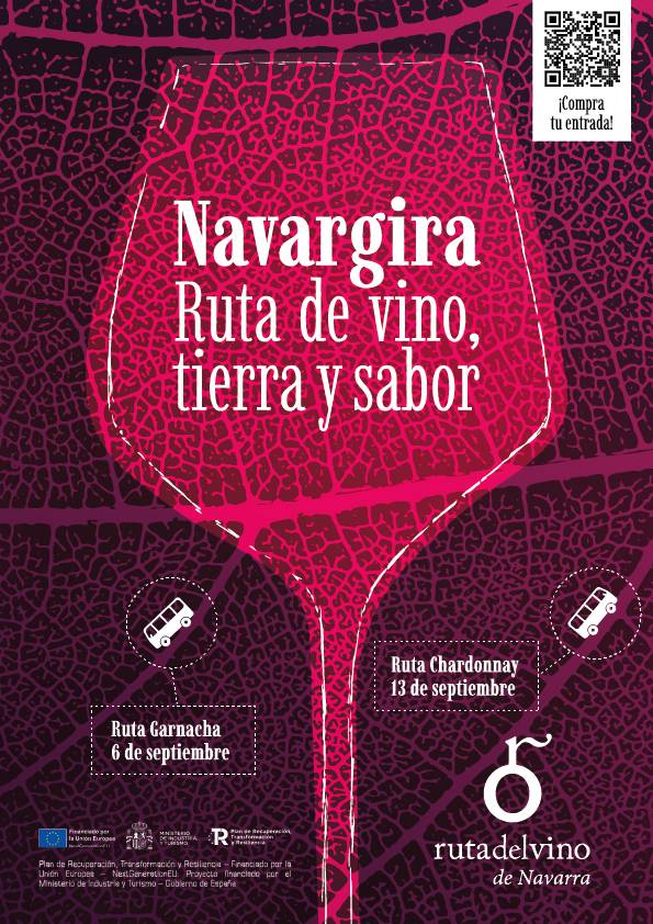 Navargira propone dos rutas enogastronómicas para descubrir el vino y el patrimonio de Navarra en septiembre