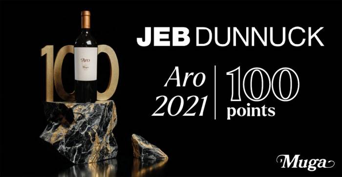 El vino ARO 2021 de Bodegas Muga logra la máxima puntuación internacional