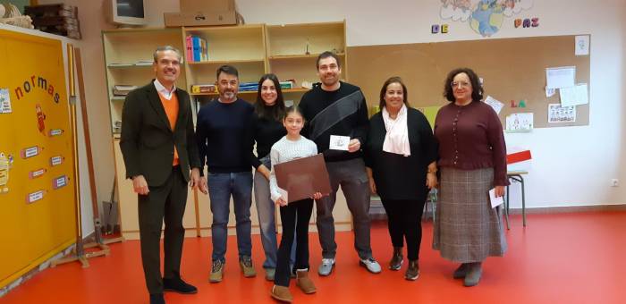 Emma González gana el XI Concurso de Postales Navideñas de la D.O. Rueda entre escolares de 10 localidades