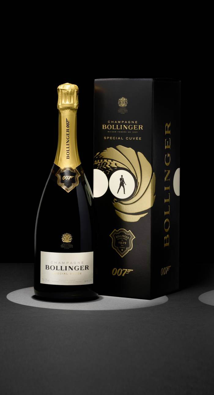 Bollinger Unveils 007 Limited Edition Champagne Celebrating 45 Years as James Bond’s Official Pour