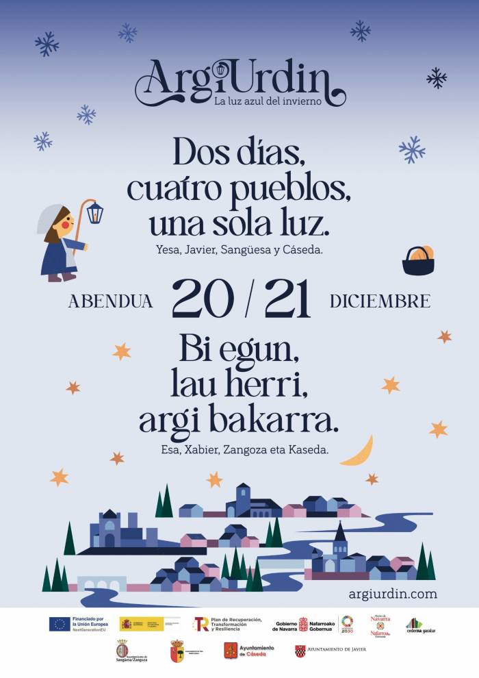 ArgiUrdin reúne a cuatro localidades navarras con más de 20 actividades culturales para celebrar el solsticio de invierno