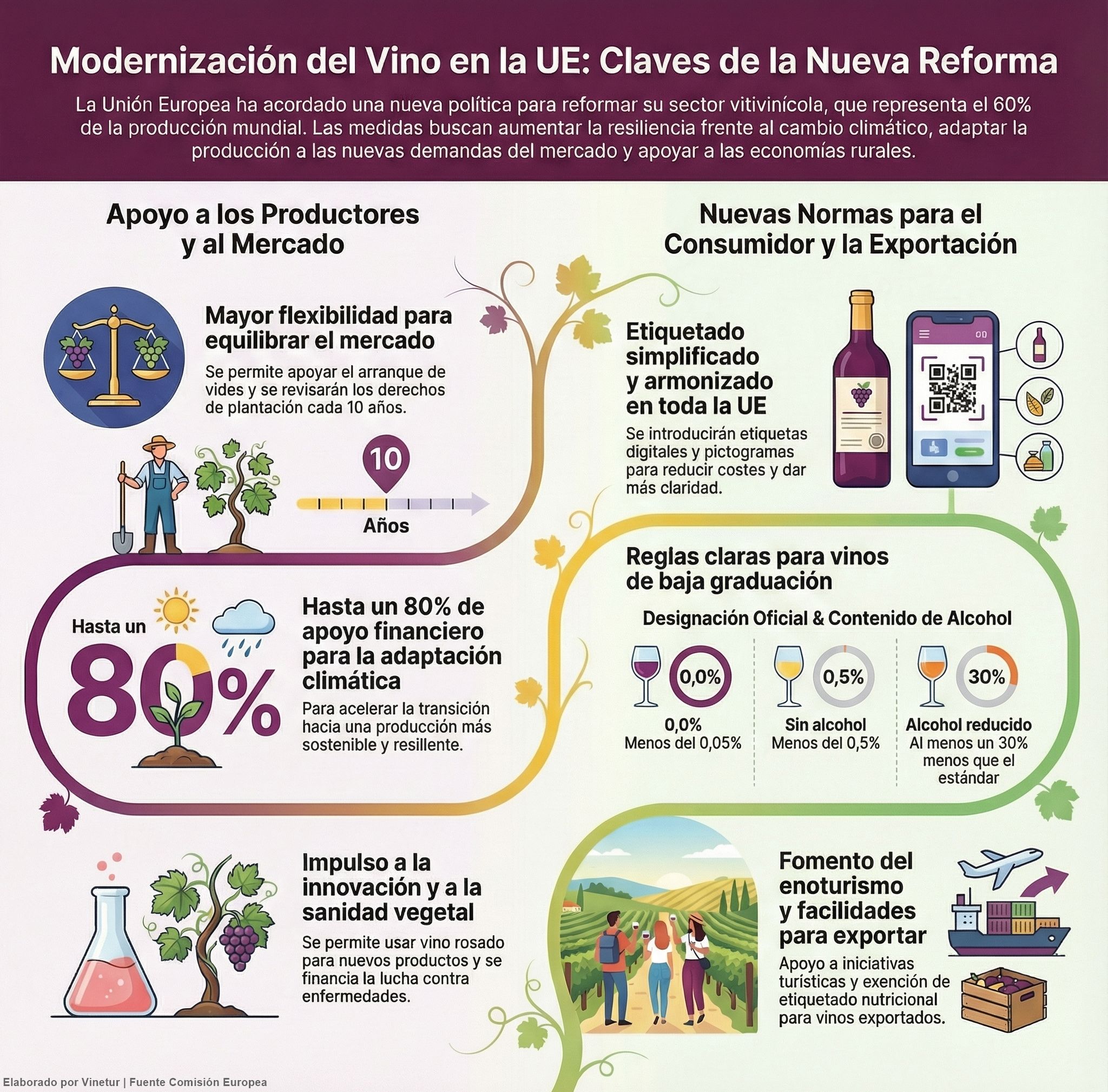 Reforma vino UE 2025