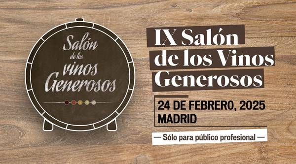 Madrid acogerá la novena edición del Salón de los Vinos Generosos en 2025