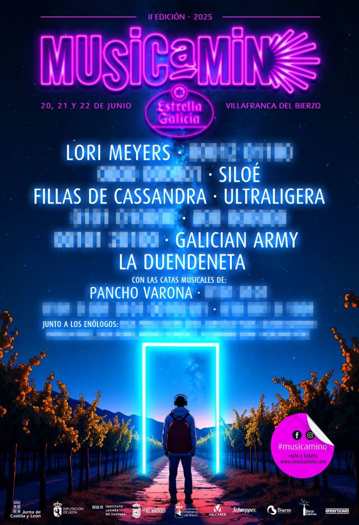 Ultraligera se suma al cartel del festival Musicamino 2025 en Villafranca del Bierzo
