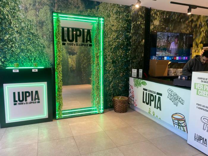 Lupia presenta sus cervezas gallegas en Madrid con un evento especial en Plaza de Callao