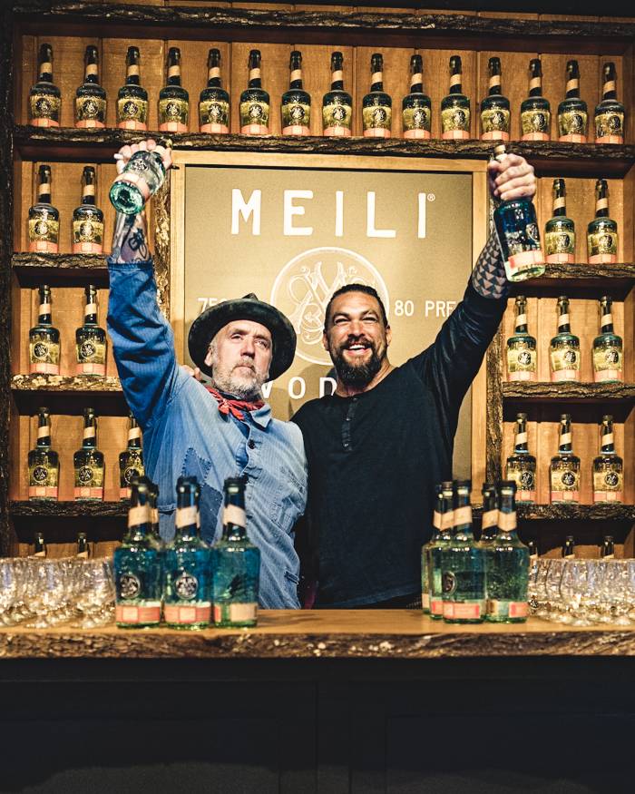 Jason Momoa's Meili Vodka Launches in UK Market