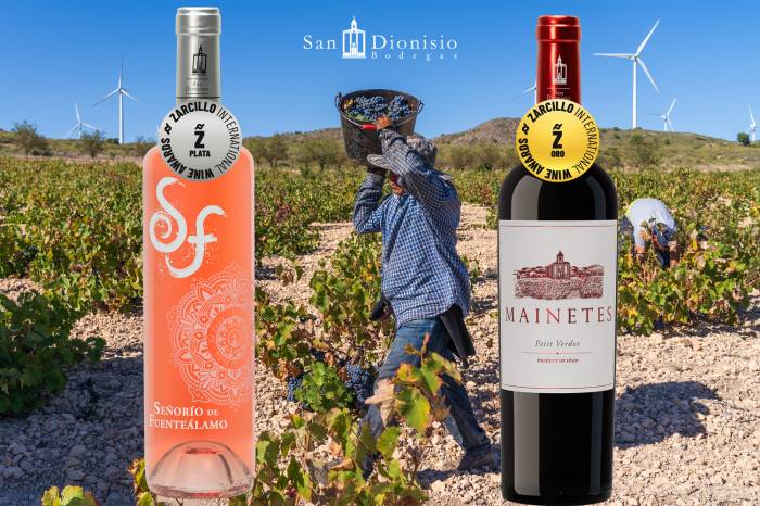 Bodegas San Dionisio logra dos medallas en los Zarcillo International Wine Awards 2025