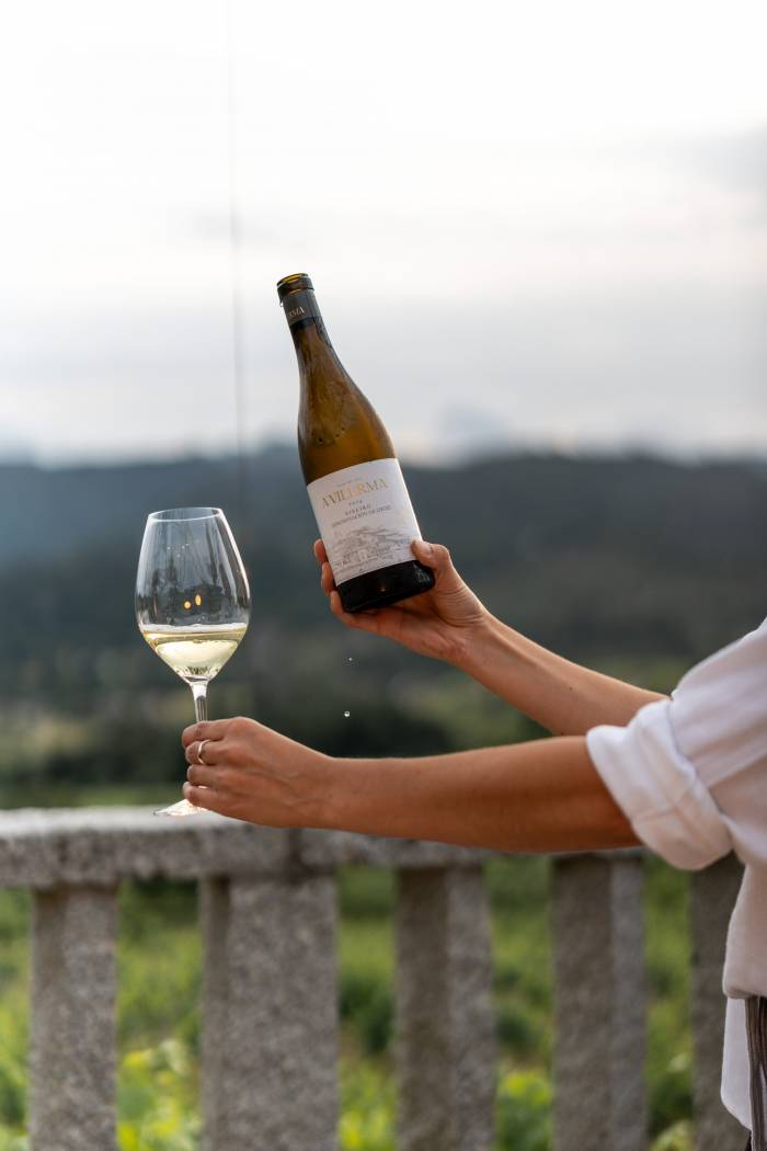 A Vilerma impulsa el enoturismo en el Ribeiro con visitas guiadas a su histórica finca