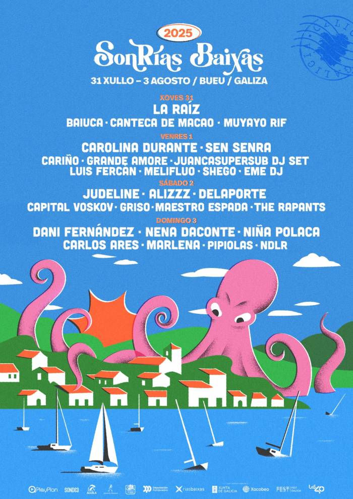 El festival SonRías Baixas abre el plazo de acreditaciones de prensa para su edición de 2024 en Bueu