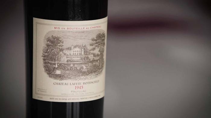 Rare Château Lafite Rothschild vintages offered for sale by SoDivin attract global collectors
