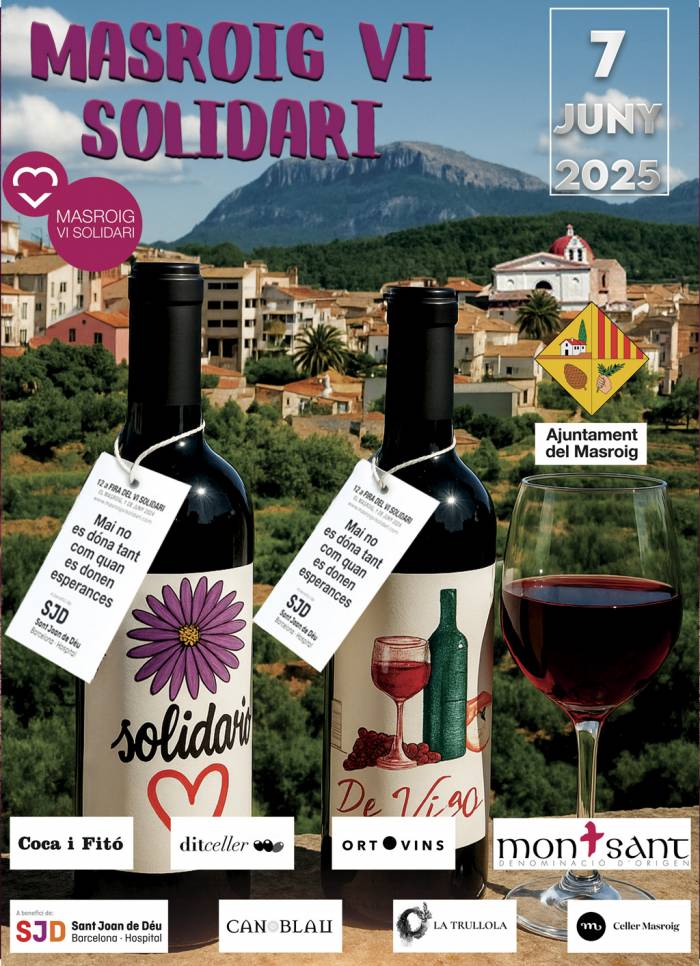 El Masroig celebra la decimotercera Fira Masroig Vi Solidari para apoyar la investigación del cáncer infantil