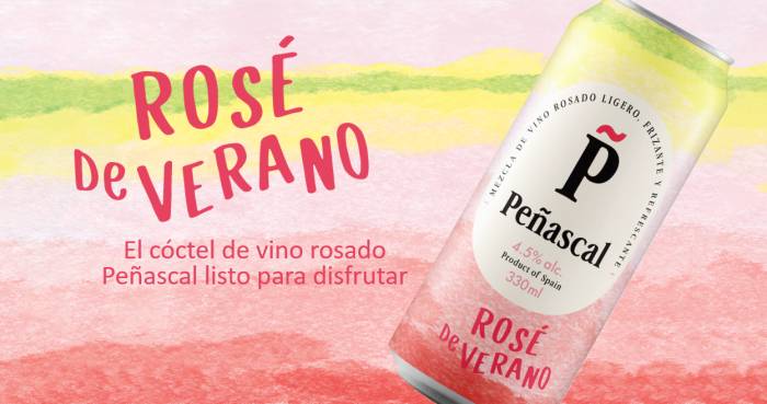 Peñascal lanza Rosé de Verano, una bebida ligera en lata pensada para el consumo informal